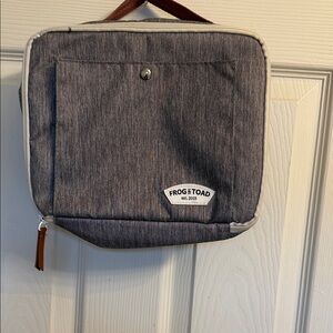 Frog & Toad Kids Gray Lunch Bag